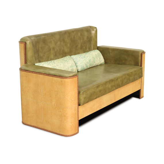 Starboard Sofa Double Seater - Sand Moss Green